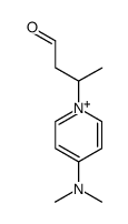 3-(4-(dimethylamino)pyridinium)butanal Structure