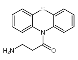 3-氨基-1-苯噻嗪-10-丙烷-1-酮结构式