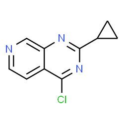 4-Chloro-2-cyclopropylpyrido[3,4-d]pyrimidine Structure