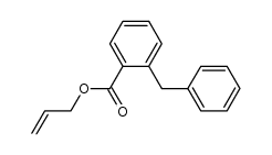 allyl 2-benzylbenzoate结构式