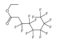 ethyl 3,3,4,4,5,5,6,6,7,7,8,8,8-tridecafluorooctanoate结构式