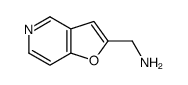 呋喃并[3,2-c]吡啶-2-甲胺结构式