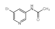 N-(5-溴吡啶-3-基)乙酰胺结构式