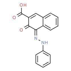 Bis[3-hydroxy-4-(phenylazo)-2-naphthalenecarboxylic acid]barium salt结构式