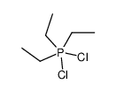 dichloro(triethyl)-λ5-phosphane结构式
