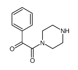 1-phenyl-2-piperazin-1-ylethane-1,2-dione结构式