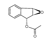(1R,2S,3S)-1-acetoxy-2,3-epoxyindane Structure