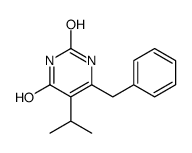 6-benzyl-5-propan-2-yl-1H-pyrimidine-2,4-dione结构式