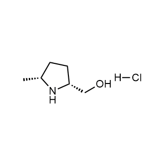 [(2r,5r)-5-methylpyrrolidin-2-yl]methanol hydrochloride Structure