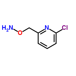 O-((6-chloropyridin-2-yl)Methyl)hydroxylamine结构式