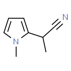 1H-Pyrrole-2-acetonitrile,alpha,1-dimethyl-(9CI)结构式
