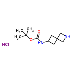 tert-Butyl 2-azaspiro[3.3]heptan-6-ylcarbamate hydrochloride picture