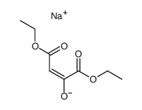 sodium (E)-1,4-diethoxy-1,4-dioxobut-2-en-2-olate结构式
