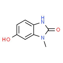 2H-Benzimidazol-2-one,1,3-dihydro-6-hydroxy-1-methyl-(9CI)结构式