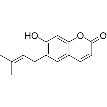 Demethylsuberosin Structure