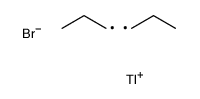 bromo(dipropyl)thallane Structure