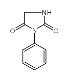 2,4-Imidazolidinedione,3-phenyl- Structure