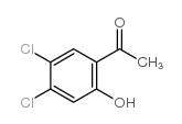 4'',5''-dichloro-2''-hydroxyacetophenone Structure