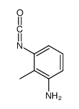 3-isocyanato-2-methylaniline Structure