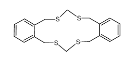 2,4,13,15-Tetrathia-<5.5>orthocyclophan Structure
