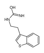2-(1-benzothiophen-3-yl)ethylurea结构式