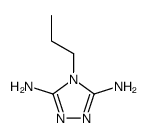 4H-1,2,4-Triazole-3,5-diamine,4-propyl-(9CI) picture