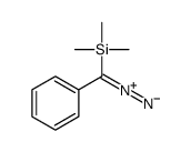 [diazo(phenyl)methyl]-trimethylsilane结构式
