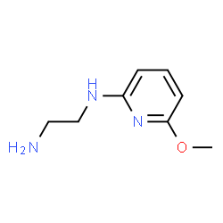 1,2-Ethanediamine,N-(6-methoxy-2-pyridinyl)-(9CI) Structure