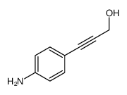 2-Propyn-1-ol, 3-(4-aminophenyl)- (9CI) structure