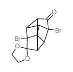 5,9-dibromospiro(pentacyclo[5.3.0.0~2,5~.0~3,9~.0~4,8~]decane-10,2'-[1,3]-dioxolane)-6-one picture