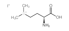 (3-amino-3-carboxypropyl)dimethylsulphonium bromide structure
