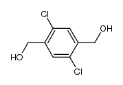 2,5-dichlorobenzene-1,4-dimethanol Structure