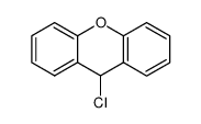 9-Chloro-9H-xanthene结构式