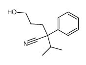 4-Cyano-5-methyl-4-phenylhexanol Structure