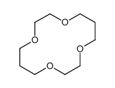 1,4,8,11-tetraoxacyclotetradecane Structure