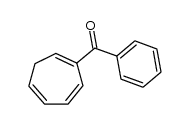 2-benzoylcycloheptatriene Structure