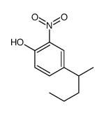 2-nitro-4-pentan-2-ylphenol Structure