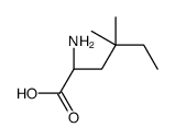 L-Norleucine, 4,4-dimethyl- (9CI)结构式