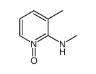 2-Pyridinamine,N,3-dimethyl-,1-oxide(9CI)结构式