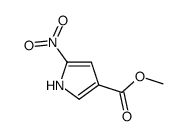 3-(Methoxycarbonyl)-5-nitro-1H-pyrrole structure