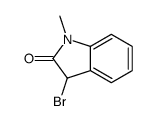 3-bromo-1-methyl-3H-indol-2-one结构式