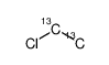 Chloroethane-13C2结构式