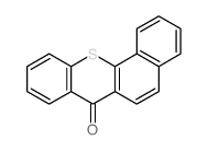 benzo[c]thioxanthen-7-one结构式