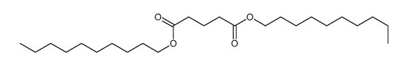 didecyl pentanedioate Structure