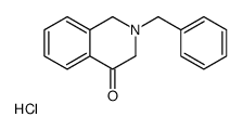 2-Benzyl-2,3-dihydroisoquinolin-4(1H)-one hydrochloride structure