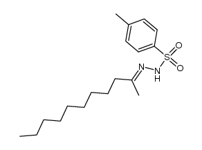 2-Undecanone tosylhydrazone结构式