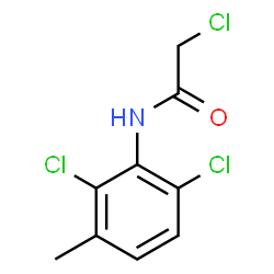2-Chloro-N-(2,6-dichloro-3-methyl-phenyl)-acetamide结构式
