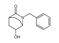 2-Benzyl-6-hydroxy-2-azabicyclo[2.2.2]octan-3-one结构式