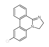 Imidazo[1,2-f]phenanthridine,7-chloro-2,3-dihydro-结构式