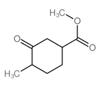 methyl 4-methyl-3-oxo-cyclohexane-1-carboxylate结构式